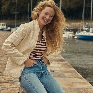 Doen Parker Jacket in Nutmilk